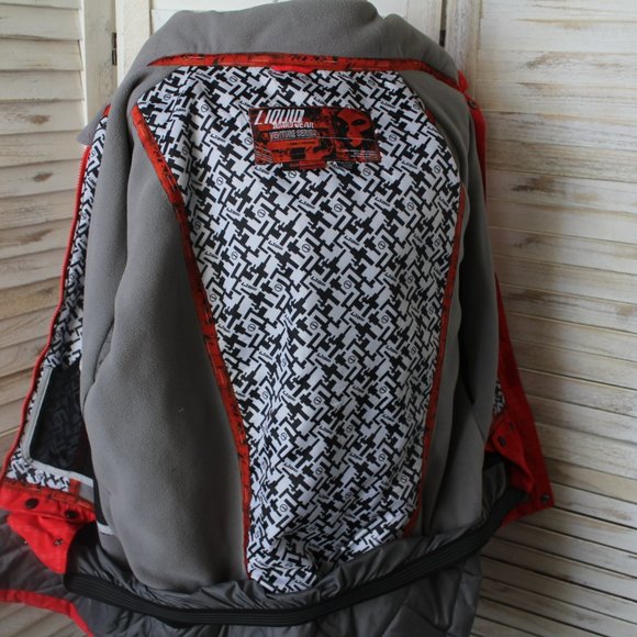 LIQUID Freerider Men's Red Plaid Ski & Snowboard Winter Jacket (96) - Picture 14 of 16